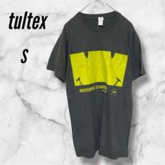 tultex◇タルテックス　プリントTシャツ　グレー【S】コットン　カジュアル