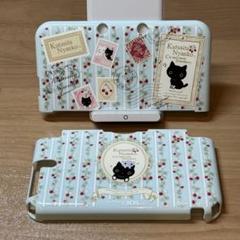 6-015 ニンテンドー3DS LL カバー 靴下にゃんこ