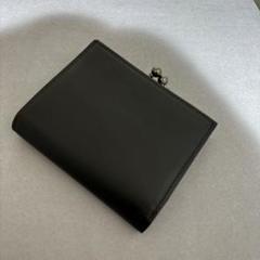 【美品】HARE ハレ 財布 メンズ　二つ折り　ブラック　レザー HARE 財布 MADE IN JAPAN ガマグチウォレット (HARE) メンズ