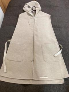 S Max Mara フロントジップ ジレ（コート） S Max Mara フロントジップ ジレ（コート）