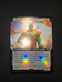 ラスト一枚【Foil】(135)■拡張アート■将軍、レオ・クリストフ　英語版 ラスト一枚【Foil】(135)□拡張アート□将軍、レオ・クリストフ