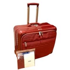 美品　リモワ　サルサデラックス　35L 4輪　オリエンタルレッド　機内持込 RIMOWA リモワ キャリーケース SALSA DELUXE サルサ デラックス