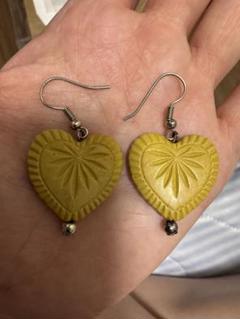 バリ島　アジアン　ピアス　ハート