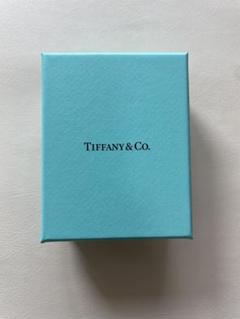みーたんです。ティファニー　空箱　ピアス　ケース　ブルーボックス Tiffany & Co. - ティファニー 正規品 ペア リング ケース 大 空