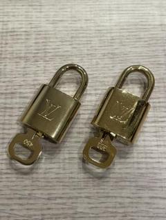 ルイヴィトン パドロック　鍵　南京錠　カギ　セット　中古　付属品