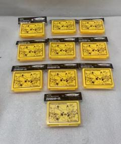 10個セット ポケモンカードゲーム ダメカンケース ピカチュウ大集合