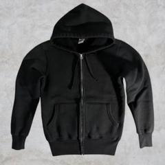 ジェラード JELADO Zip Parka 裏起毛 パーカー 34 黒