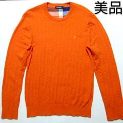 ★美品★ブラックレーベルクレストブリッジ★ケーブルニット★