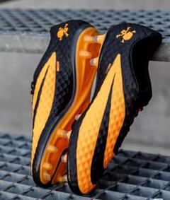 Nike Hypervenom サッカーシューズ オレンジ/ブラック 28cm NIKE ナイキ ハイパーヴェノム ファントム HG-E(蛍光オレンジ