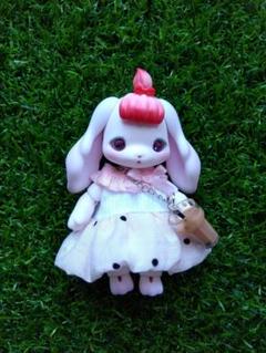 cocoriang kumukuku ピンクと水玉のワンピース　アウトフィット