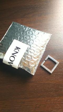 ☆KNOWHOWイヤーカフHOOP Square(silver)