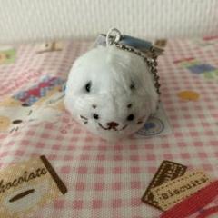 ♡しろたん♡ ゆきのこたん　マスコットかキーホルダー