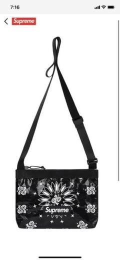 Supreme Bandana Tarp Side Bag