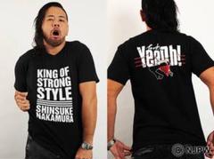 中邑真輔サイン入り Yeaoh Tシャツ Sサイズ 中邑真輔「YeaOh！」Tシャツ [新日本プロレスリング] | 公式
