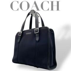 【コンビニ受取対応商品】 COACH コーチ☆ロゴ刻印 レザー ポリウレタン トートバッグ バッグ