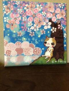 【返品不可】 アクリル画 アッコ様専用 月夜の黒猫他おまとめ 立体パネルキャンバス - 絵画/タペストリ
