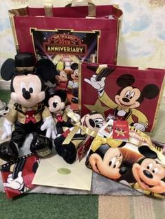 ディズニーストア　25周年記念　ミッキー&ミニー　プラッシュキーチェーンセット ディズニーストア 25周年記念 ミッキー&ミニー プラッシュキー