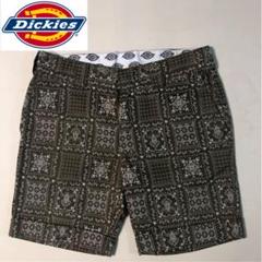 Dickies ディッキーズ ハーフパンツ ペイズリー柄 サイズ32