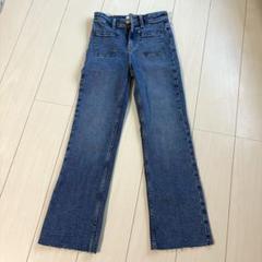 ZARA 新品未使用 デニム フレアパンツ XS