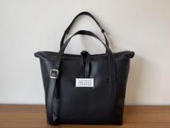 新品 Maison Margiela ペーパーショルダートートバッグ ブラック