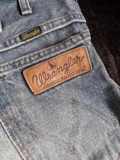 ラングラー　Wrangler オイルウォッシュ　メンズ　デニム　古着　ビンテージ