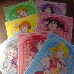【レア】ラブライブ クリアファイル　非売品　セット　μ's Anique Shop JAPAN