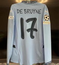 2425マンチェスター・シティ ジャージ 17番 DE BRUYNE 長袖