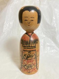 伝統こけし　木地山こけし　槐材細柾目　菊花模様型前垂れ型1揃い　名工　小椋久太郎 2025年最新】小椋久太郎 こけしの人気アイテム - メルカリ