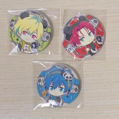 アイドルマスター SideM シーパラ コラボ 缶バッジ 眉見鋭心 8点 アイドルマスター SideM グリッター缶バッジ／眉見鋭心 サマー