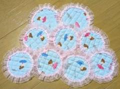 ドイリー、敷物、コースター(インテリア小物)