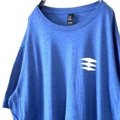 ディストリクト TECHCENTER Tシャツ 2XL ブルー 青 古着