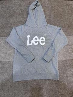 Lee グレー フード付きパーカー L