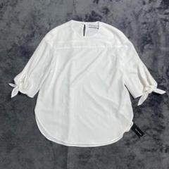 FOXEY フォクシーニューヨーク　5部丈ブラウス　タグ付き