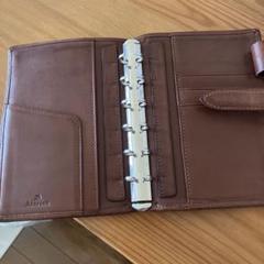ASHFORD システム手帳 ブラウン 6リングのサムネイル