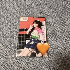 川本笑瑠 CUTIE STREET 直筆サインカード HO6LA CUTIE STREET きゅーすと 川本笑瑠 チェキ オン特 サイン入り