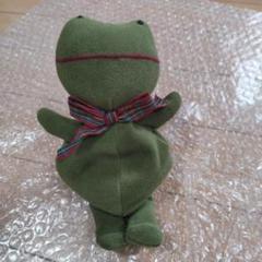 セキグチ　カエル　ぬいぐるみ　中古品 セキグチ カエル ぬいぐるみ プチプチフルールカエル かえる