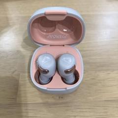 Victor ワイヤレスイヤホン グレー/ピンク　HA-A30T2のサムネイル