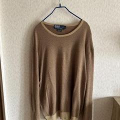 90s〜 コットン長袖Knit 千鳥格子 Ralph Lauren - メルカリ