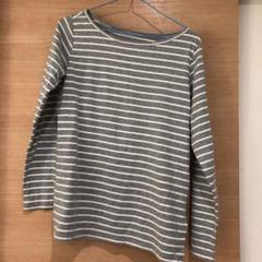 ボーダーカットソー チュニック 授乳用