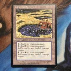 MTG　硫黄泉　英語4枚セット　ICE版　ゆうゆうメルカリ便発送 MTG 《硫黄泉/Sulfurous Springs》[ICE] 英語版4枚 - メルカリ