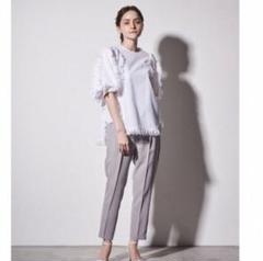 【新品未使用】yori サラサラハンサムパンツ グレー 34 ハンサムスラックスパンツ | all item| yori