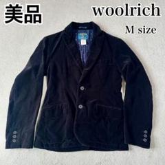 本革】90sレアウールリッチレザー2Bジャケット 黒M◇古着