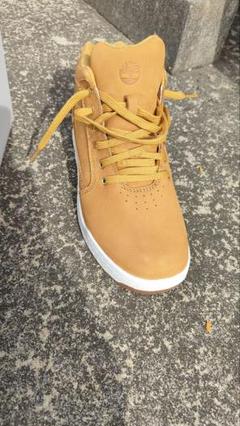 ティンバーランド ハイカットブーツ レオパード柄 23cm ベージュ スエード ☆送料込 Timberland ティンバーランド ハイカット スニーカー