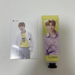 the saem - SEVENTEEN ミンギュ　ザセム　限定フォト　the saem トレカ SEVENTEEN セブチ 公式 CARAT ZONE COEX CAFE the SAEM 限定
