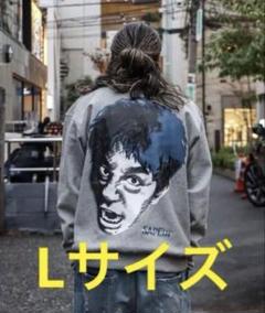 新品未使用サプール　SAPEur ×浜田雅功クルーネック　グレースウェット　M サプール 22AW × MASATOSHI HAMADA 浜田雅功 CREWNECK SWEAT