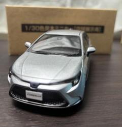 トヨタ カローラ(セダン) カラーサンプル ミニカー シルバーメタリック