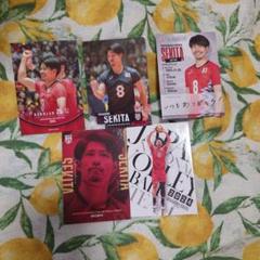 関田誠大☆バレーボール男子日本代表2024トレカ☆5枚セット