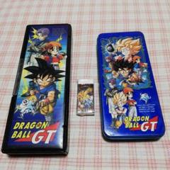 ドラゴンボール　筆箱　カンペン　ペンケース　日本製　鳥山明　おまけ付き♪ ドラゴンボールZ☆缶 ペンケース 二段式 黄色☆筆箱 平成 レトロ