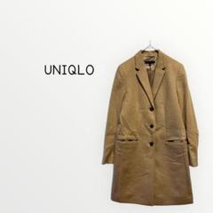 【未使用タグ付】カシミヤ混 ユニクロ チェスターコート ロング キャメル 2025年最新】UNIQLO チェスターコートの人気アイテム - メルカリ