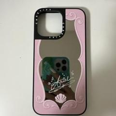 Casetify アリエル iPhoneケース ピンク（14promax）
